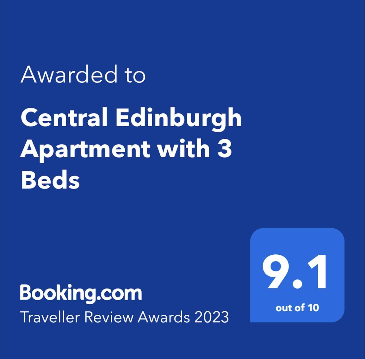 Traveller Award Winner 2024 - Edinburgh Apartment With 3 Beds Exterior foto